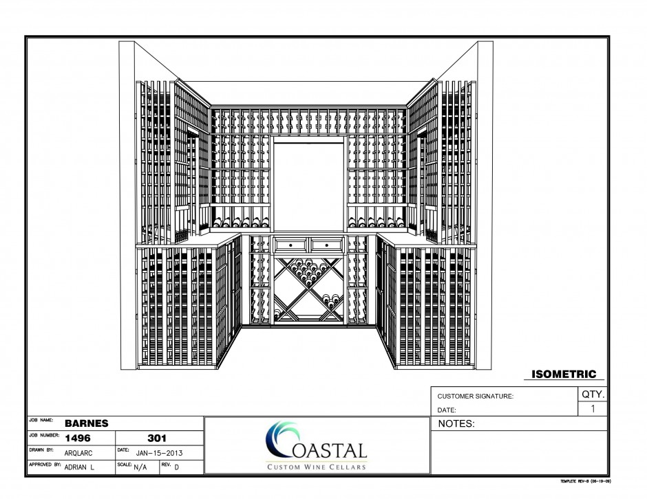 Custom Wine Cellar Design for a Home in Austin