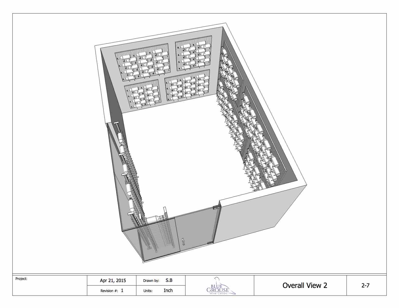 3D Drawings-of-Peg-and-Millesime-Metal Wine Cellar Racks Austin