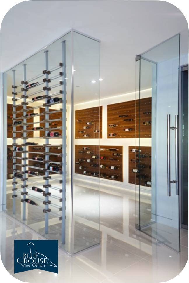 Austin Residential Custom Wine cellar with Contemporary design