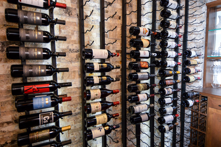 VintageView Metal Wine Racks Installed by Austin Master Wine Cellar Builders
