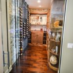 Challenges Did Not Stop a Master Builder in Austin from Creating a Wow-Worthy Transitional Style Custom Wine Cellar