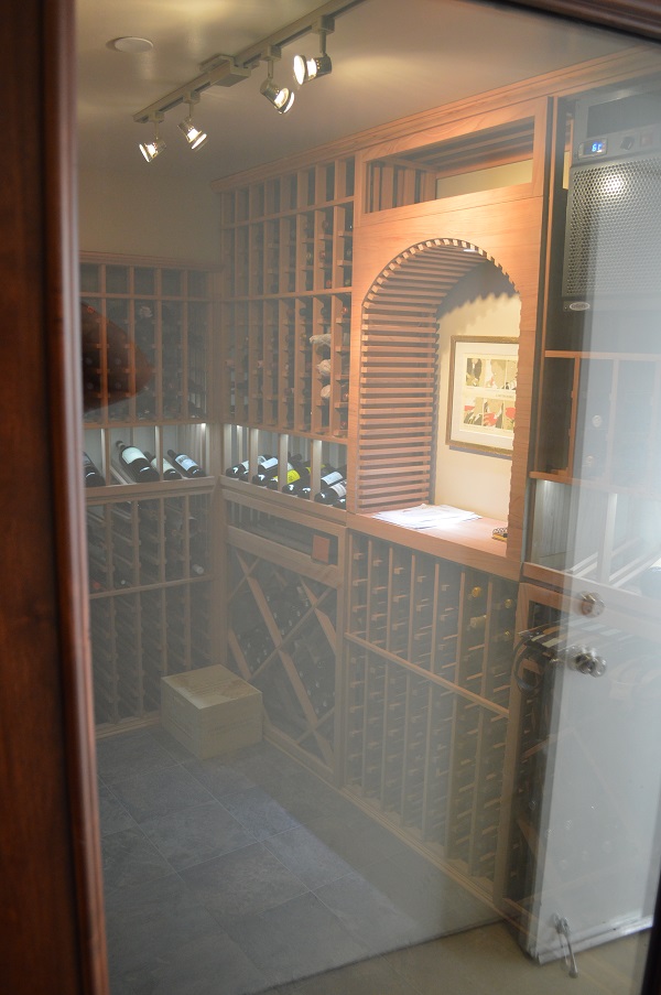 Custom Glass Wine Cellar Austin