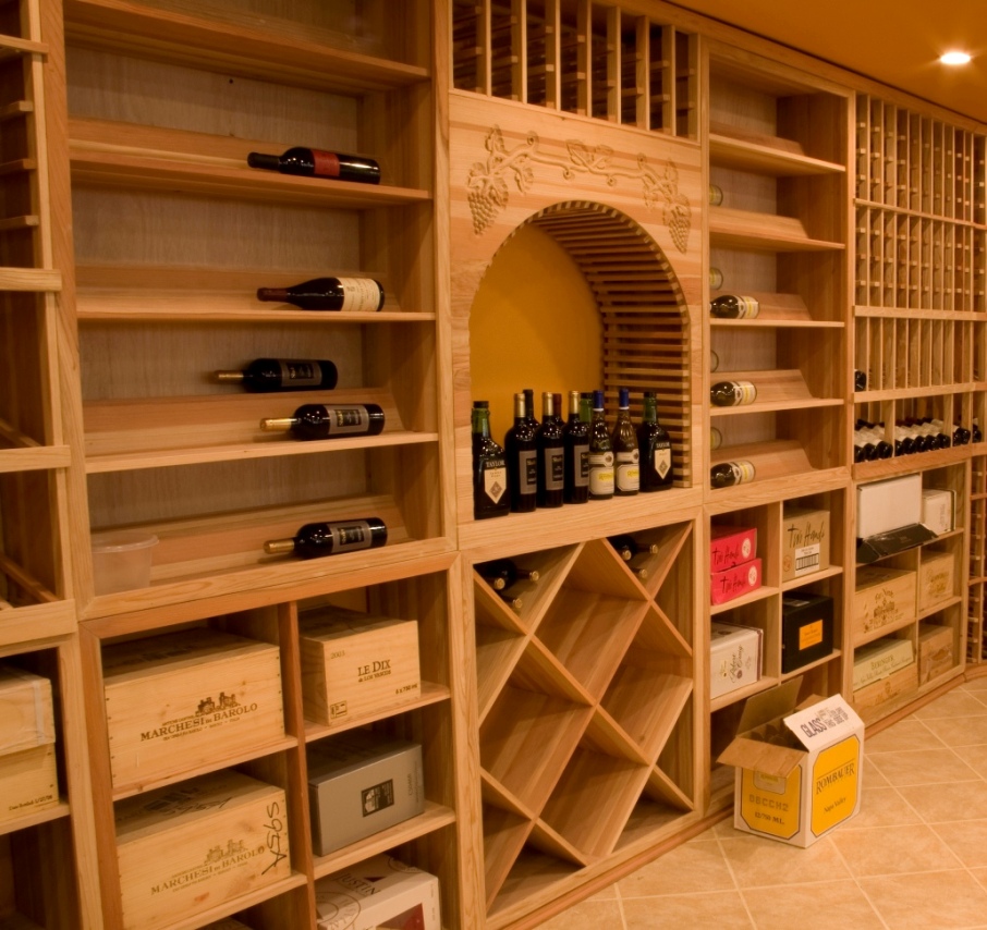 Custom Wine Cellar Racks for an Austin Home