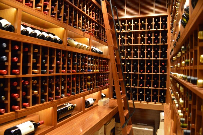 traditional-wine-cellar-with-ladder
