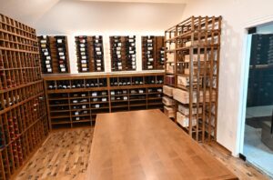 4 - Traditional wine cellar in Austin, Texas with handcrafted custom wine racks. Bespoke Custom Wine Racks in Austin
